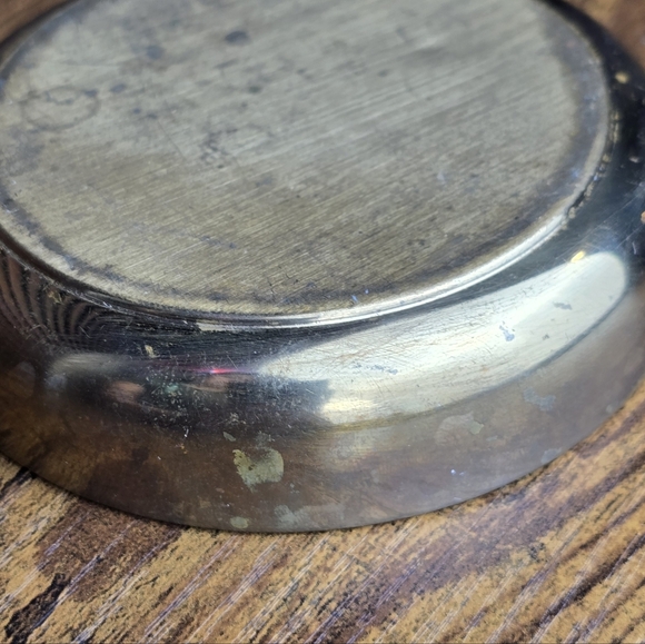 Vintage United States Senate Brass Ashtray Trinket Dish Political Memorabilia - Picture 7 of 10